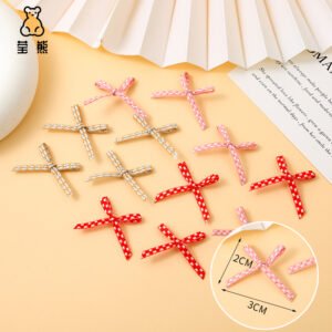 Gingham Ribbon Bow