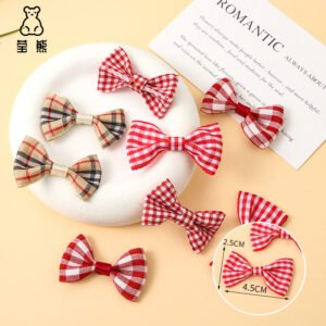 Plaid Bow Tie
