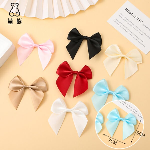 Double Loop Satin Bow