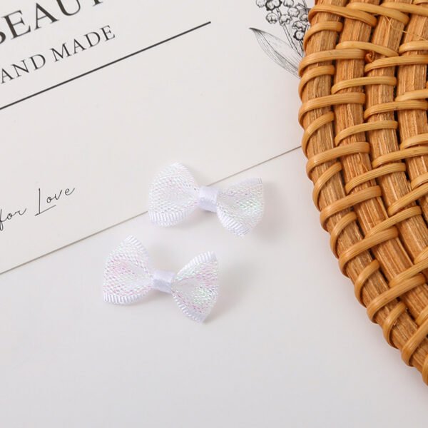 Iridescent Mesh Ribbon Bows - 图片 7