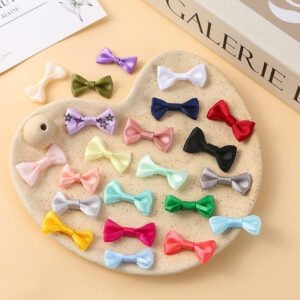 Mini Satin Bow Ties