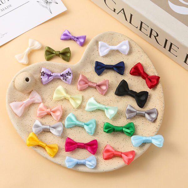 Mini Satin Bow Ties