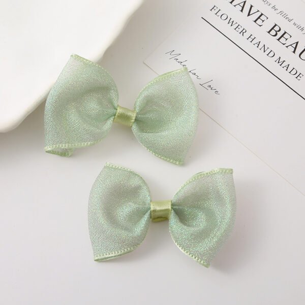 Shimmer Organza Ribbon Bows - 图片 7
