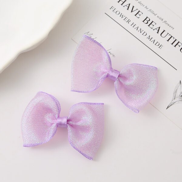 Shimmer Organza Ribbon Bows - 图片 6