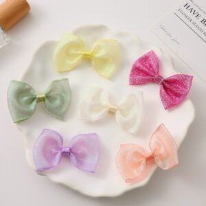 Shimmer Organza Ribbon Bows