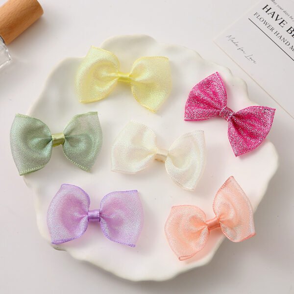 Shimmer Organza Ribbon Bows