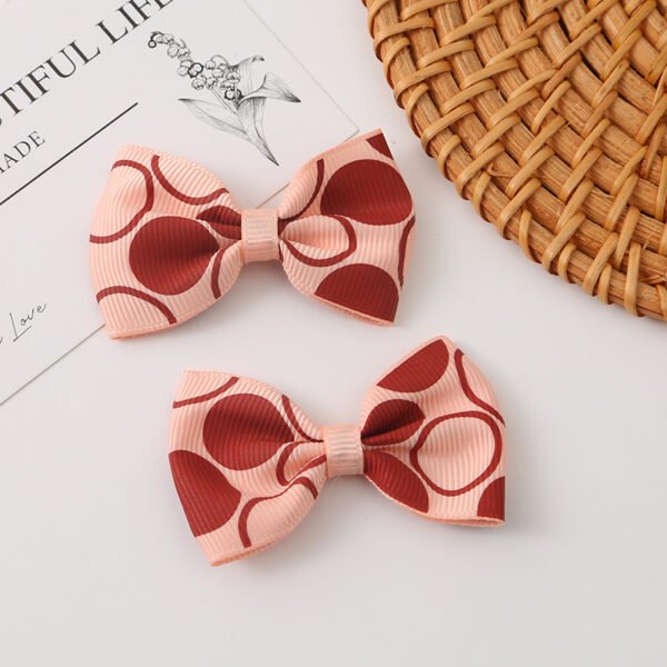 Polka dot bow - 图片 5