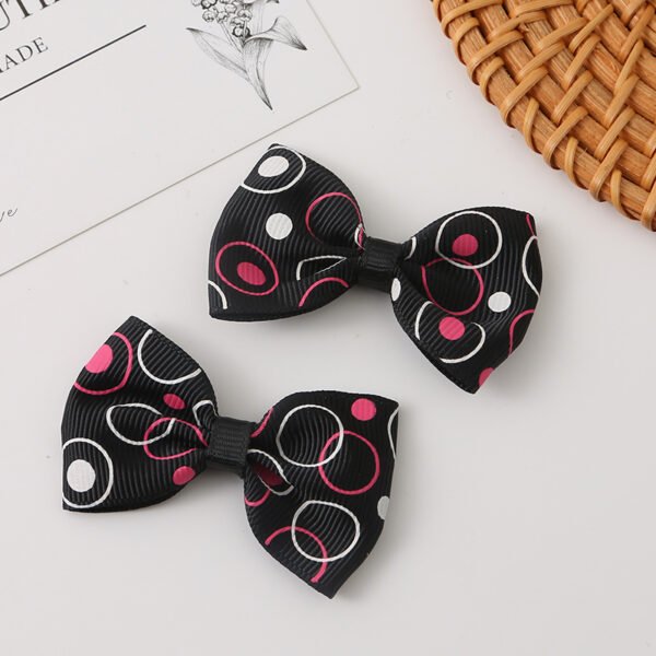 Polka dot bow - 图片 2