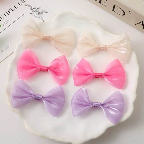 Glitter bow