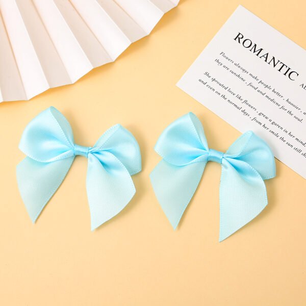 Double Loop Satin Bow - 图片 4