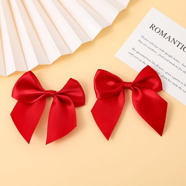 Double Loop Satin Bow - 图片 7