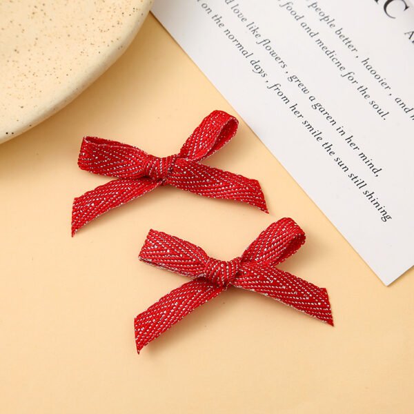 Lurex Edge Ribbon Bows - 图片 4
