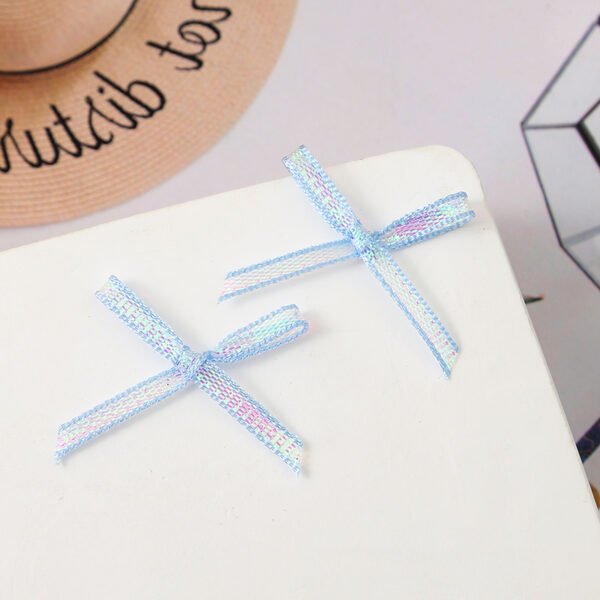 Iridescent Metallic Thread Bows - 图片 7
